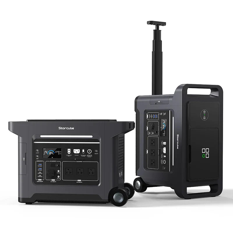 Storcube S2500 Draagbare PowerCube thuisbatterij van NextGrid — productfoto