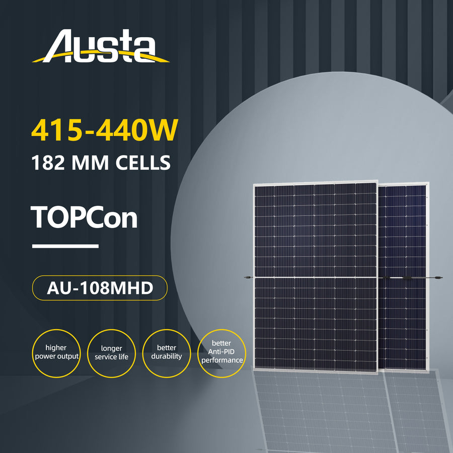 AUSTA Solar AU410-27V-MHB — vooraanzicht