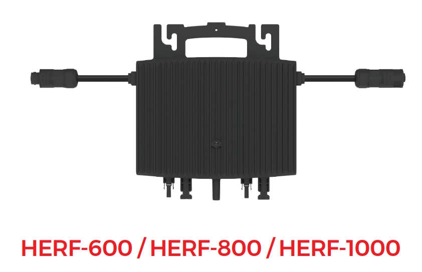 ESTAR Micro inverter HERF-800 — vooraanzicht