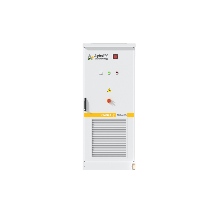 AlphaESS Storion LC-TB125-EX volgsysteem 261 kWh / 125 kW — vooraanzicht