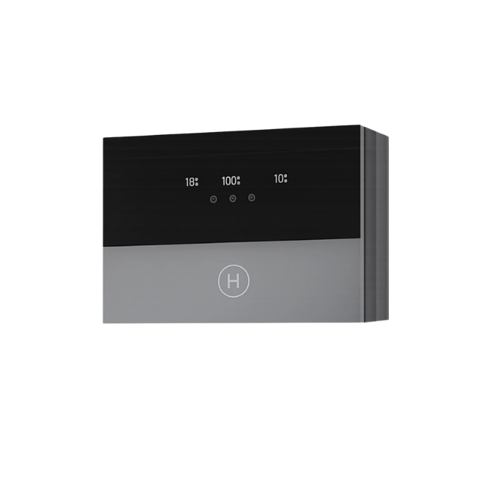 Hoymiles HiOne 8kW omvormer, 3-fase — IP66, vooraanzicht