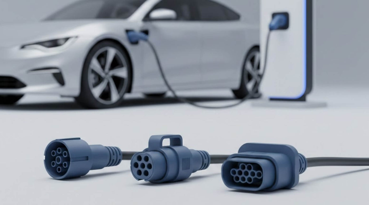 Stekkers elektrische auto's