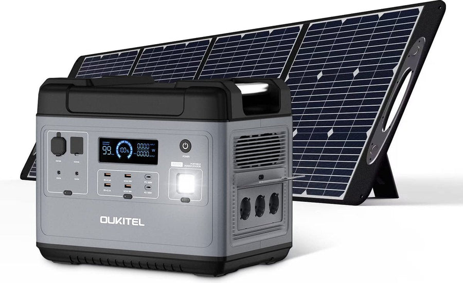 OUKITEL P2001 Powerstation 2048Wh — vooraanzicht