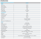 DYNESS DH200Y (232kWh) Liquid Cooling NO PV ONGRID ONLY — zijaanzicht met aansluitingen