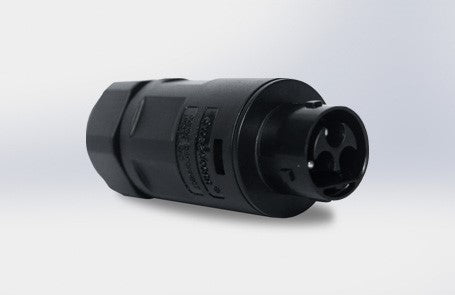 E-star AC Male Connector — vooraanzicht