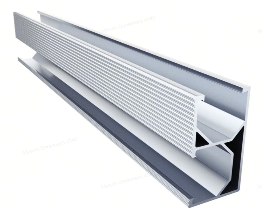 ANTAI Aluminum Rail CG010 (2400mm) Per stuk — vooraanzicht