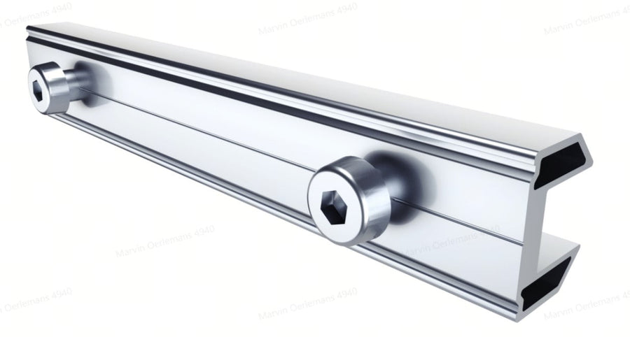 ANTAI Aluminum Rail Connector CG010 Per 50 stuks — vooraanzicht