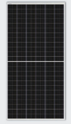 CECEP Solar 410wp — zijaanzicht met aansluitingen