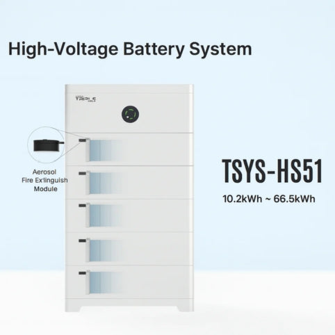 SOLAX SET TSYS-HS51 Masterbox+ Battery — vooraanzicht