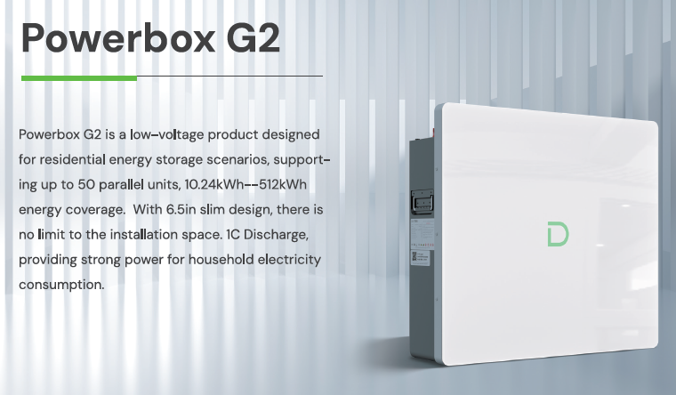 DYNESS PowerBox G2 (10kW) tot 512 kWh parallel — vooraanzicht