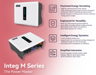 Solinteg Hybride 4kW MHT-4K-25 3Ph — zijaanzicht met aansluitingen