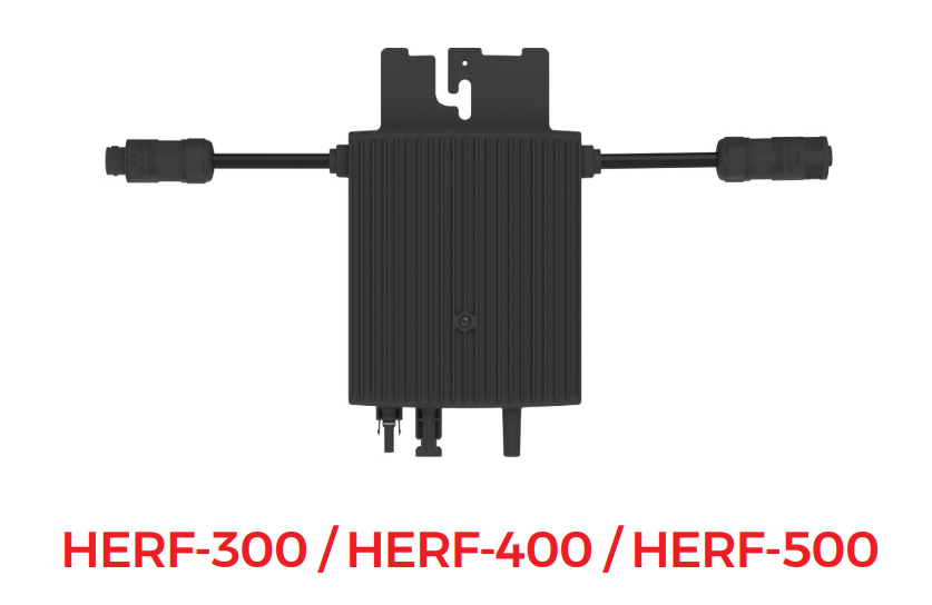 ESTAR Micro inverter HERF-500 — vooraanzicht