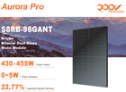 Runda Solar AURORA 435Wp Pro S8R-96GANT — vooraanzicht