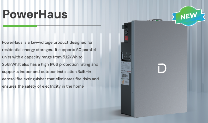 DYNESS PowerHaus (5kW) Aerosol & Heating — vooraanzicht