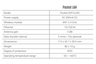 Solax Pocket Wifi + LAN — afmetingen en montagepositie