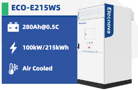 AIO Cabinet ECO-E215WS 100KW/215kWh