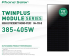 Phono Solar 400Wp PS400M6-18/VH — vooraanzicht