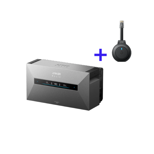 Anker SOLIX Solarbank Max AC + P1 — productfoto